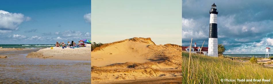 Mason County Beach Scenes